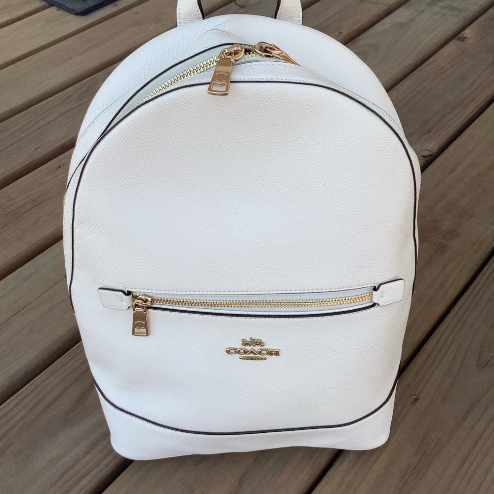 Authentic COACH backpack- nice and dressy🌸🌸🌸 - Picture 14 of 16